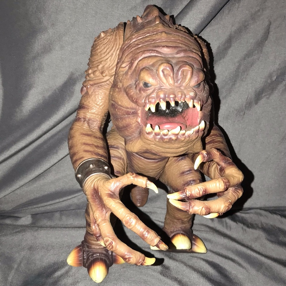 Star Wars power of the force 1998 Kenner Hasbro rancor figure ROTJ